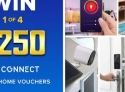 Win 1 of 4 $250 CONNECT Smart Home Vouchers