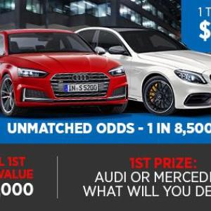 Win $160,000 to spend at Audi or Mercedes