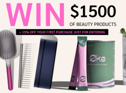 Win a Years Supply of Øke Collagen and a Limited Edition Dyson Corrale Straightener