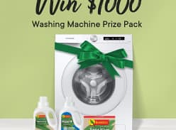 Win a Samsung Washing Machine & Bosisto's Laundry Products OR 1 of 10 x $100 Laundry Products Gift Cards
