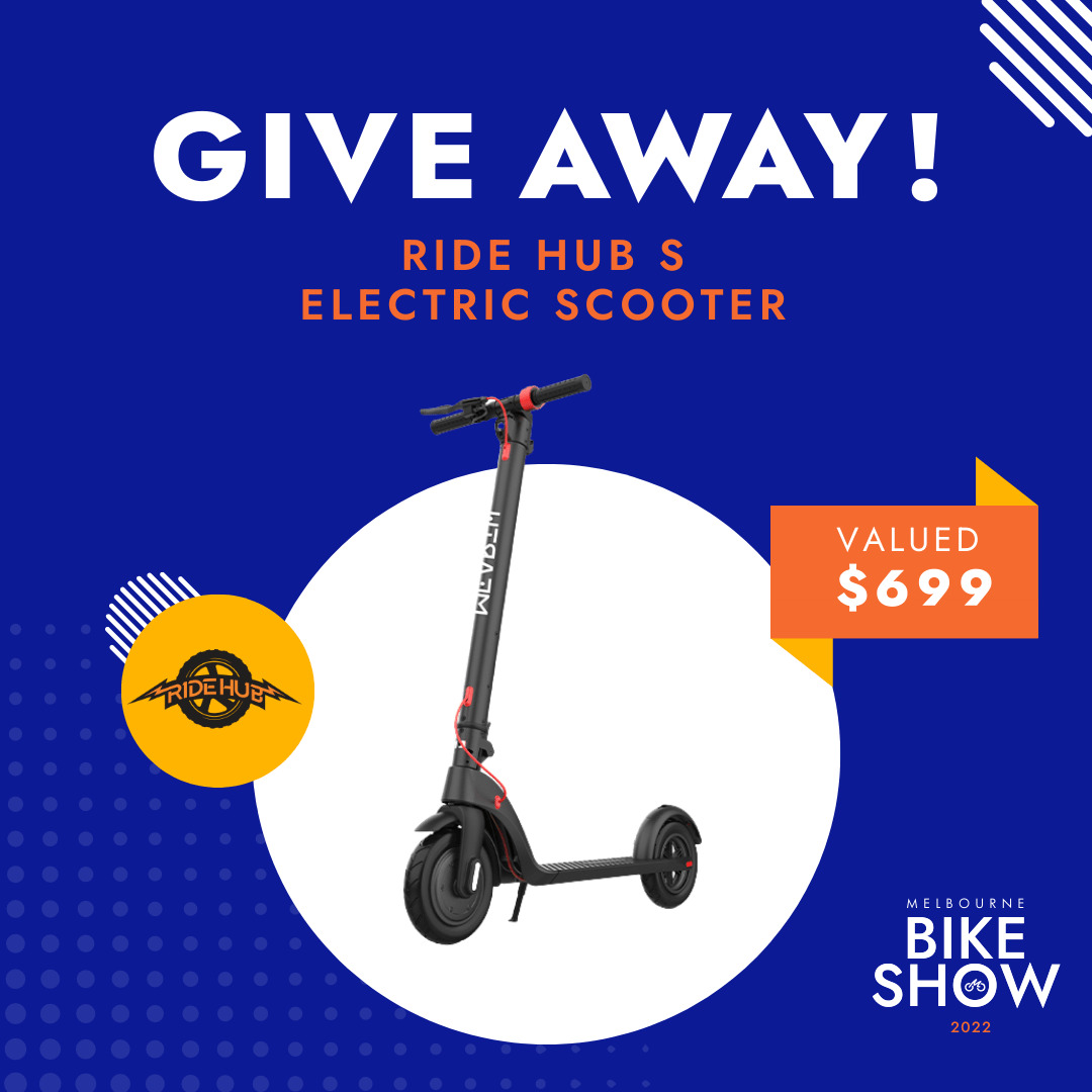 Win 1 of 2 Ride Hub S E-Scooters
