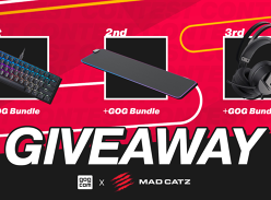 Win 1 of 3 Mad Catz Peripherals/GOG Game bundles