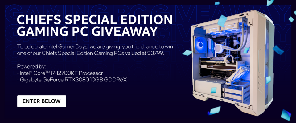 Win a Chiefs Special Edition Gaming PC