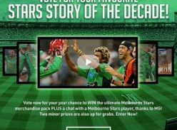 Win a Melbourne Stars Prize Pack or 1 of 2 Signed Jerseys