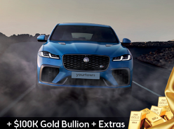 Win Jaguar F-Pace + $100K Gold!