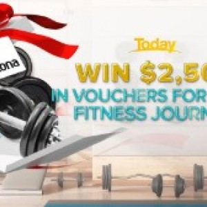 Win 1 of 10 $2,500 vouchers for Your Fitness Journey!