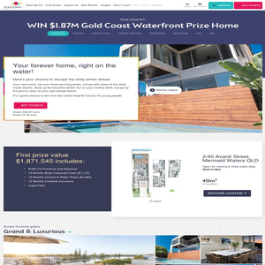 Win $1.87M Gold Coast Waterfront Prize Home