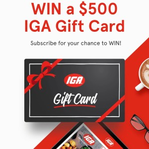 Win 1 of 2 $500 Gift Cards!
