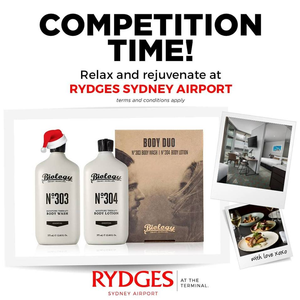 Win an Overnight Stay in a Deluxe King Airport View Room at Rydges Sydney Airport