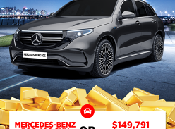 Win a Mercedes-Benz EQC 400 SUV OR $149,791 in Gold