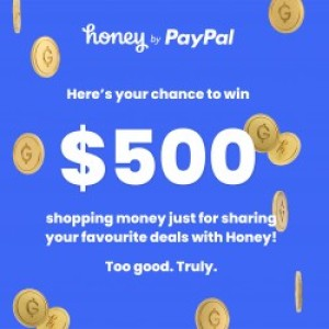 Win 1 of 12 $500 PayPal Credits