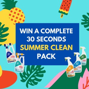 Win 1 of 8 Summer Clean 30Seconds Australia Packs