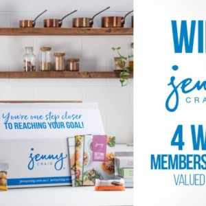 Win 1 of 2 Jenny Craig Membership & Food Prize Packs