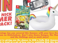 Win a prize pack including a Nintendo Switch Lite and more