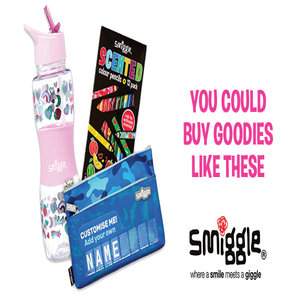 Win a $100 Smiggle Back to School voucher