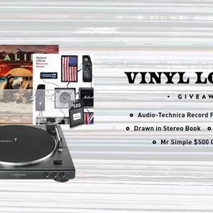 Win an Audio-Technica AT-L60X Record Player & $500 Mr Simple Voucher