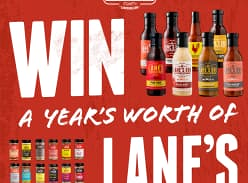Win a $1,000 worth of Lane's Products