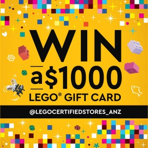 Win a $1,000 LEGO gift card