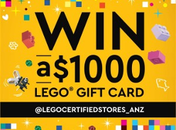Win a $1,000 LEGO gift card