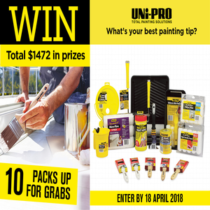 Win the Ultimate Uni-Pro Paint Pack
