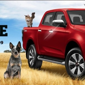 Win an Isuzu D-MAX Ute  or 1 of 50 $100 EFTPOS Gift Cards