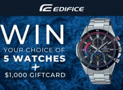 Win a $1000 Gift Card + 5 Watches