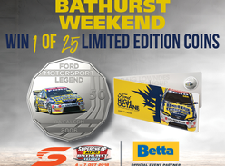 Win 1 of 25 2018 Ford Motorsport Limited Edition 50c Coins