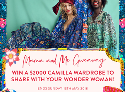 Win a $2000 Camilla wardrobe to share with your wonder woman