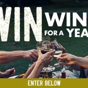 Win wine for a year