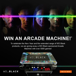 Win a WD Black Arcade Machine packed with over 5,000 games