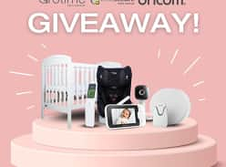 Win a Baby Products Bundle with Car Seat, Cot & Mattress, Baby Monitor & More