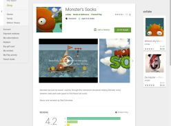 [Android] Monster’s Socks App Free (Was $3.09)