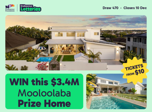 Win a $3.4M Mooloolaba Prize Home - Endeavour Lotteries