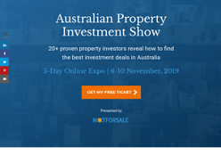 Free Pass to Australian Online Property Investment Show