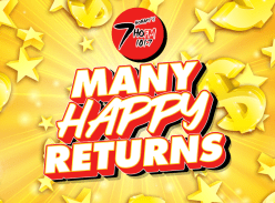 Win $2,000 in 7hofm's Many Happy Returns - 7hofm