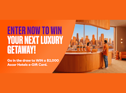 Win a $2,000 Accor Hotels E-Gift Card - amaysim