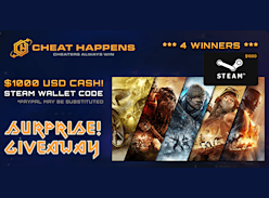 Win a $1K Steam Wallet Code (or Paypal Cash)