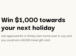 Win $1,000 Towards your Next Holiday - Tiimely Home