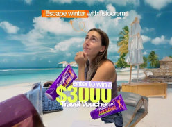 Win a $3,000 Travel Voucher - fisiocrem Australia
