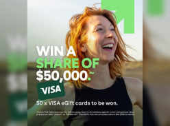 Win a Share of $50,000 in VISA Gift Cards - NIB