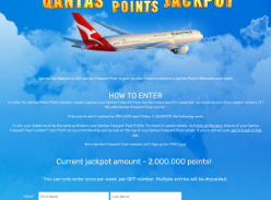 Win 1,000,000 Qantas Points