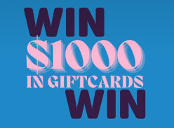 Win $1,000 in Visa or Mastercard Gift Cards