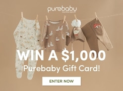 Win $1,000 Purebaby Gift Card