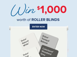 Win $1,000 Worth of Pillar Roller Blinds