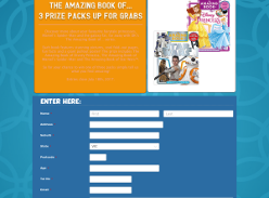 Win 1/3 The Amazing Book Of... prize packs