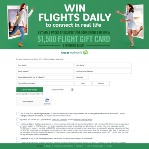 Win $1,500 Flight Gift Card