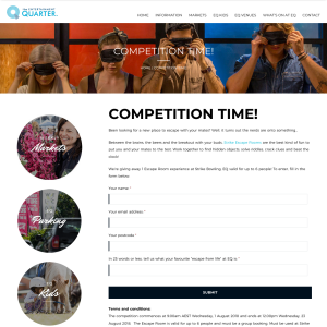 Win 1 Escape Room experience at Strike Bowling EQ valid for up to 6 people