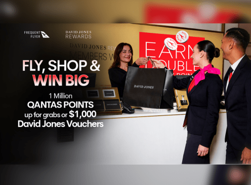 Win 1 Million Qantas Points or $1,000 David Jones Vouchers - Sunrise