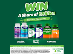 Win a Share of 1 Million Rewards Plus Points