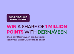 Win your Share of 1 Million Sister Club Points